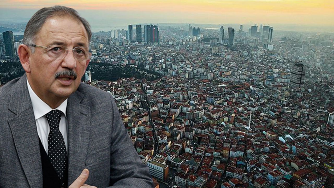 Bakan Özhaseki açıkladı: İstanbul için özel deprem yasası