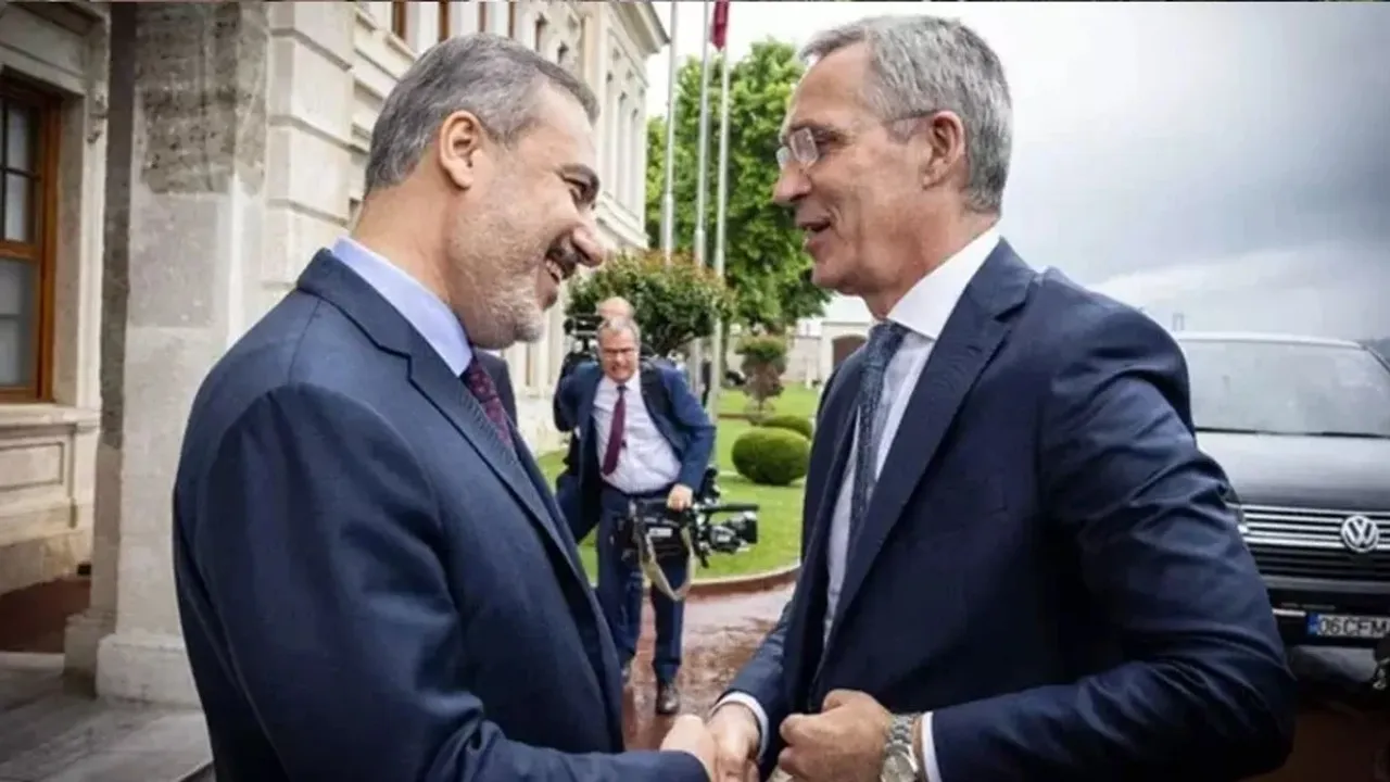 Dışişleri Bakanı Fidan, NATO Genel Sekreteri ile görüştü