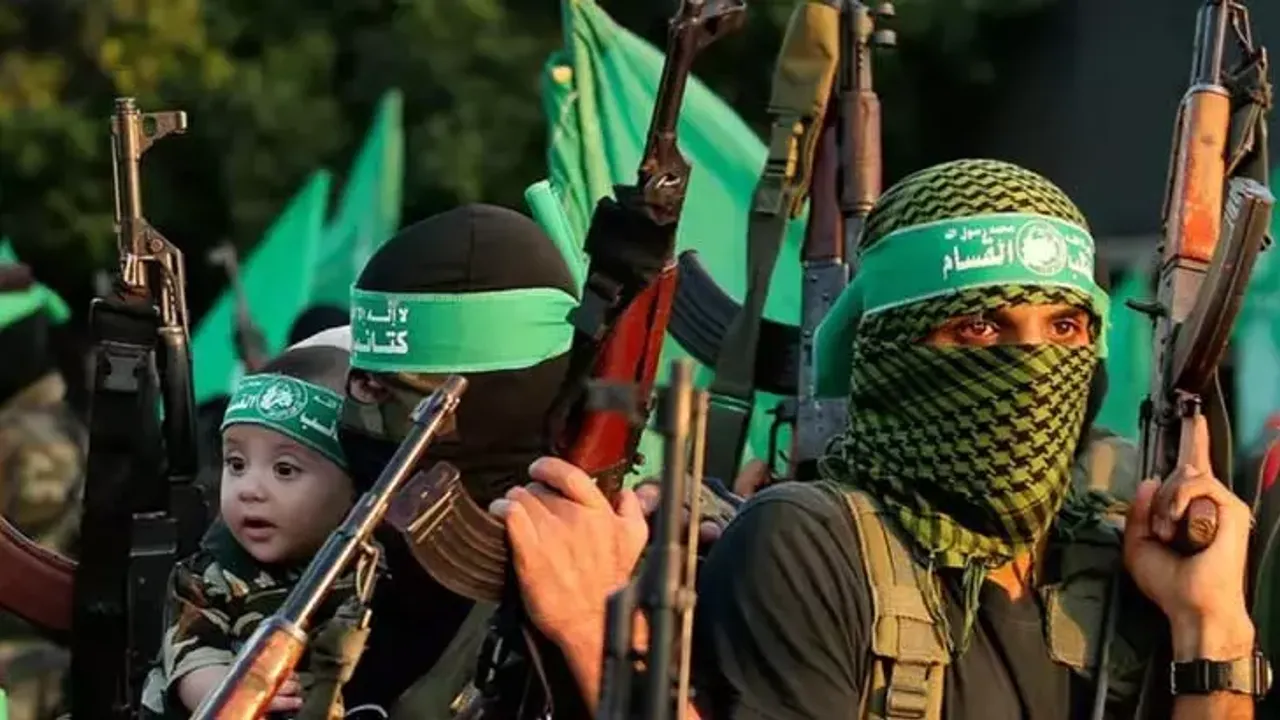 Hamas TBMM'de basın açıklaması yaptı