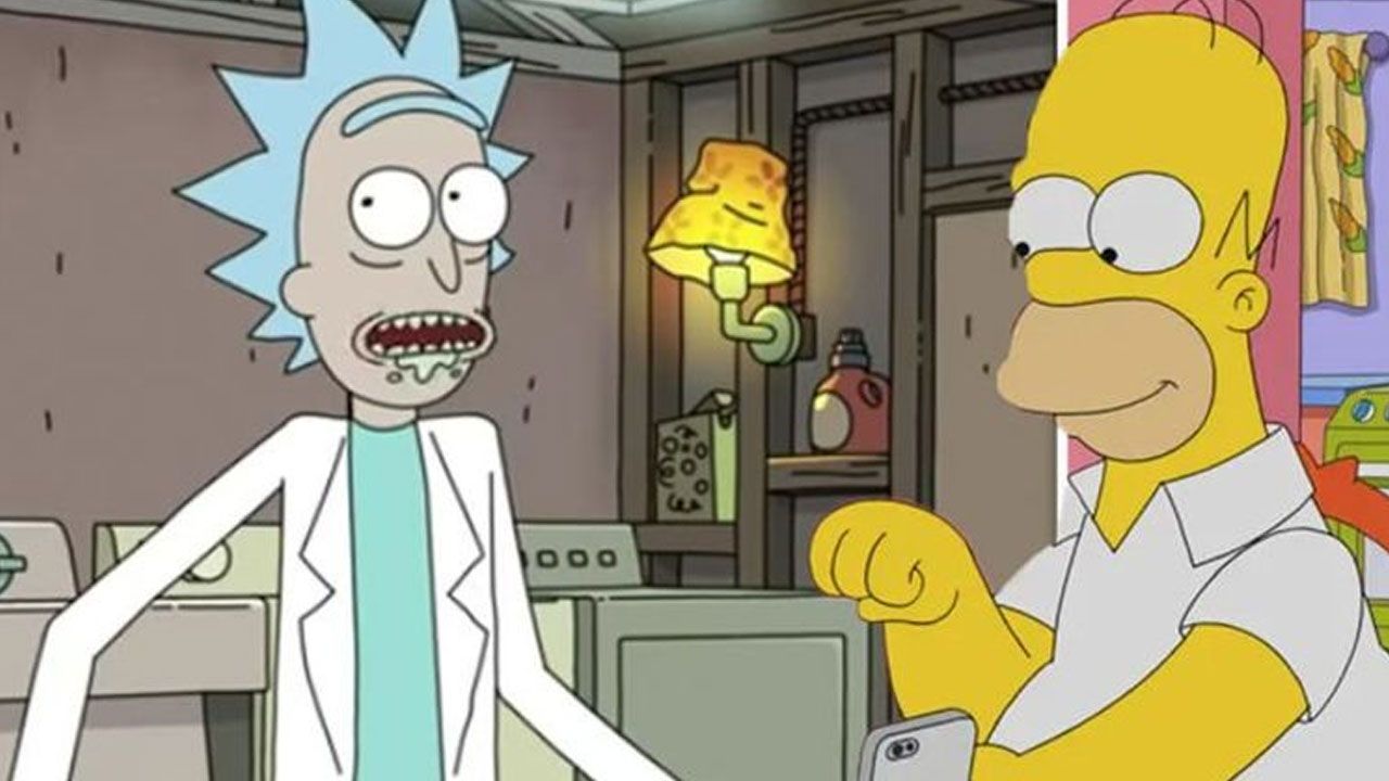 The Simpsons'ın tahtı sallanıyor mu? Rick and Morty için beklenmeyen karar