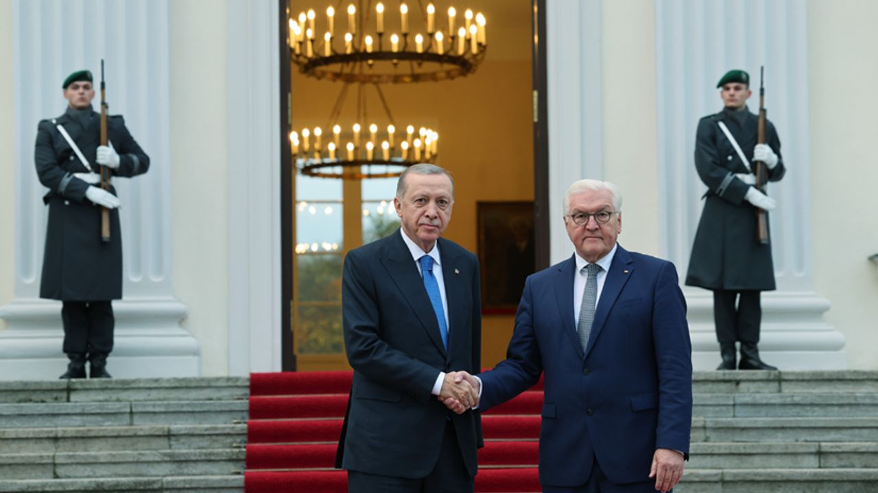 Erdoğan ve Steinmeier görüştü: "Filistin için birlikte çalışılacak"