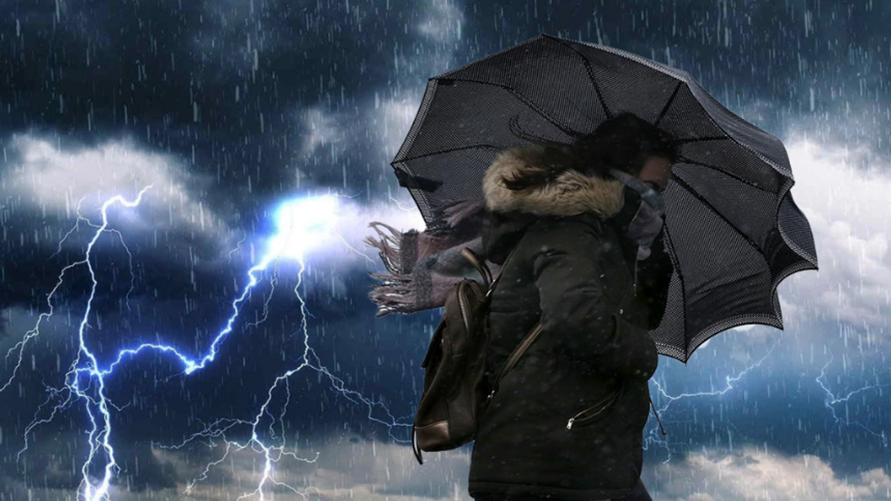 Meteoroloji o illeri uyardı: Sağanak, sel, fırtına...
