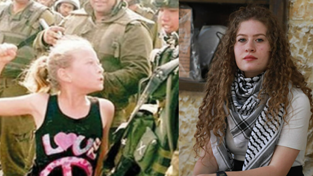 Filistinli cesur kız zulmü anlattı