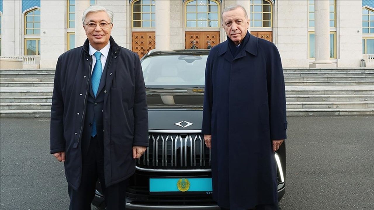 Kazakistan Cumhurbaşkanına Togg!
