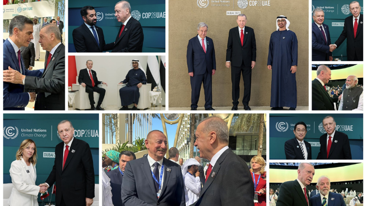 Erdoğan'dan, iklim zirvesinde Gazze diplomasisi!