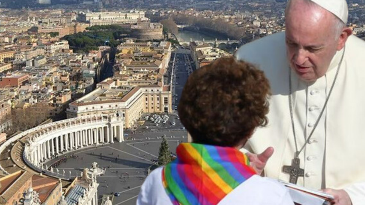Vatikan'dan eşcinsel çiftlerin kilisede kutsanmasına onay