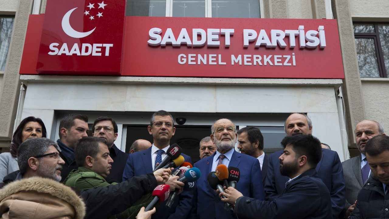 Saadet Partisi'nden 'CHP ile işbirliği' açıklaması