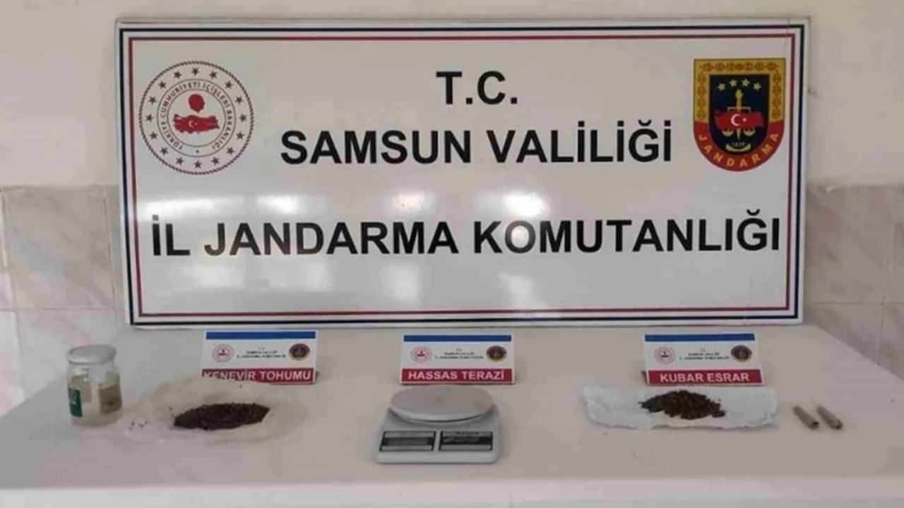 Samsun'da operasyon: 1 gözaltı