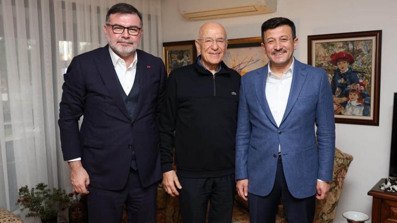 AK Parti İzmir Adayı Hamza Dağ eski başkanları ziyaret etti