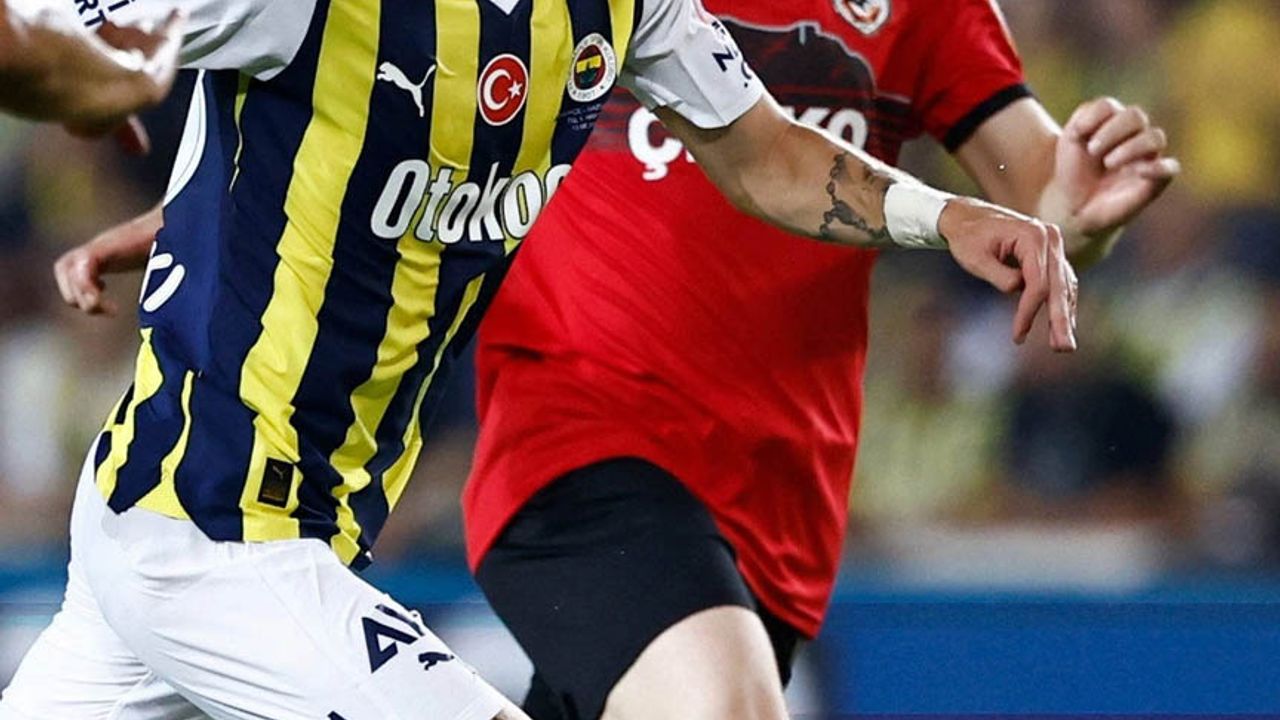 Fenerbahçe ile Gaziantep FK, Süper Lig'de 10. randevuda