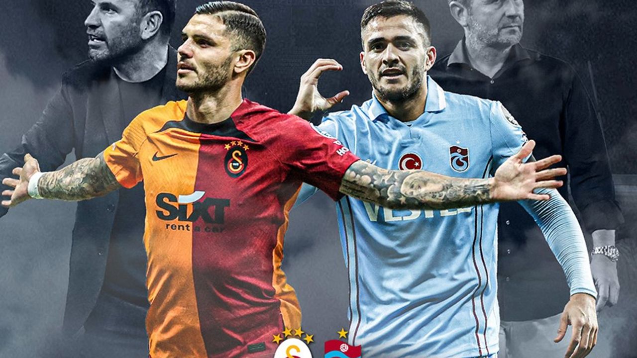 İşte Trabzonspor - Galatasaray derbisinin ilk 11'leri...