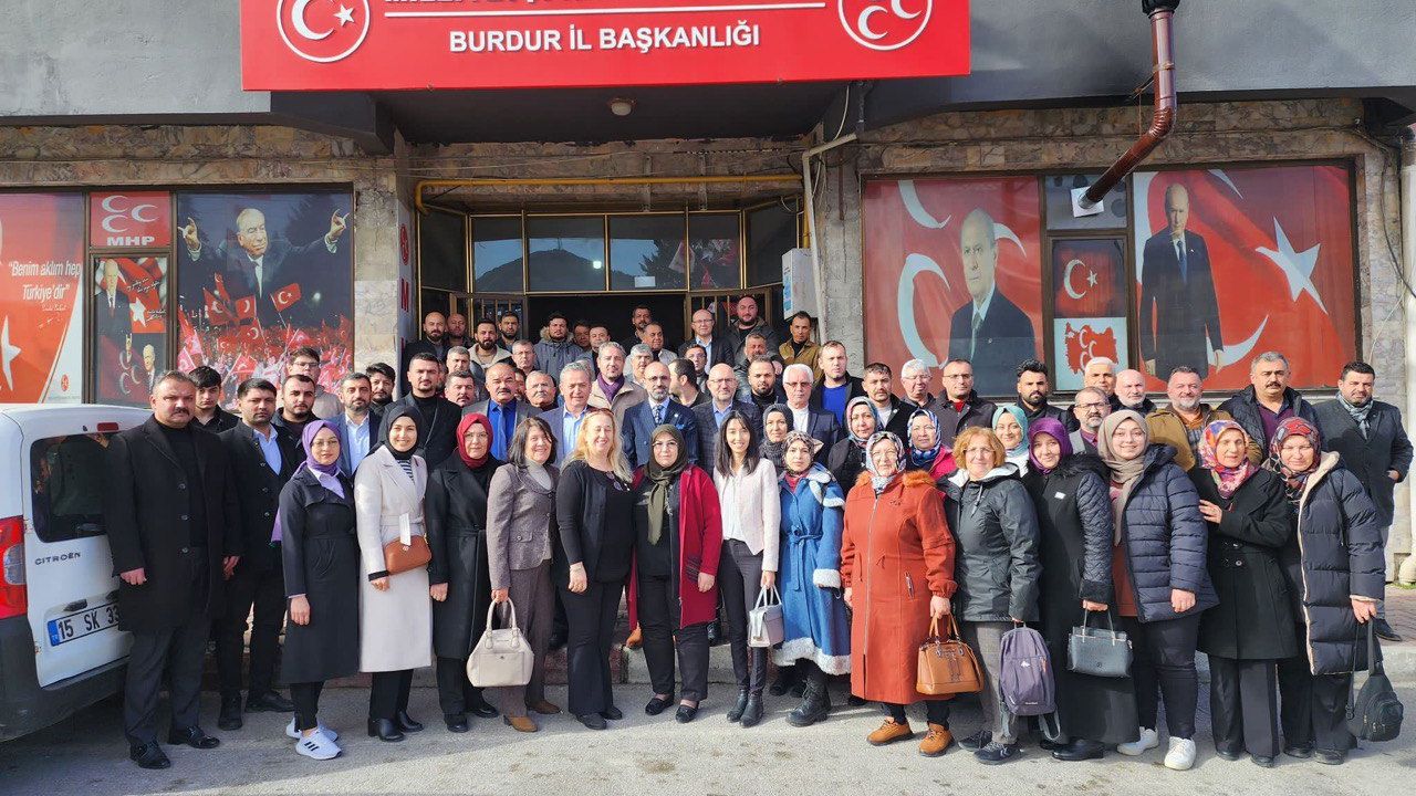 Burdur'da AK Parti ve MHP'den Ortak Basın Açıklaması