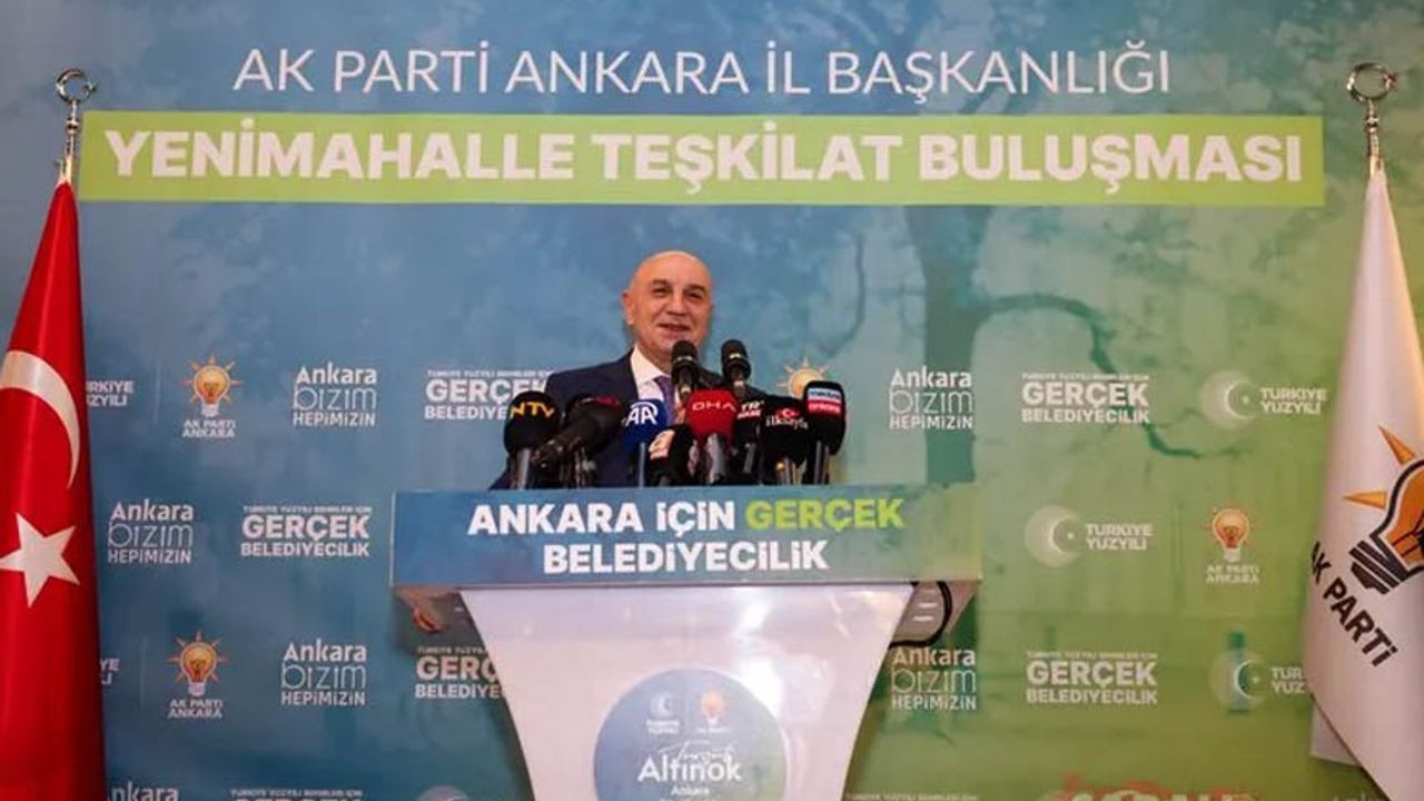 Turgut Altınok'tan Mansur Yavaş'a özel açıklamalar