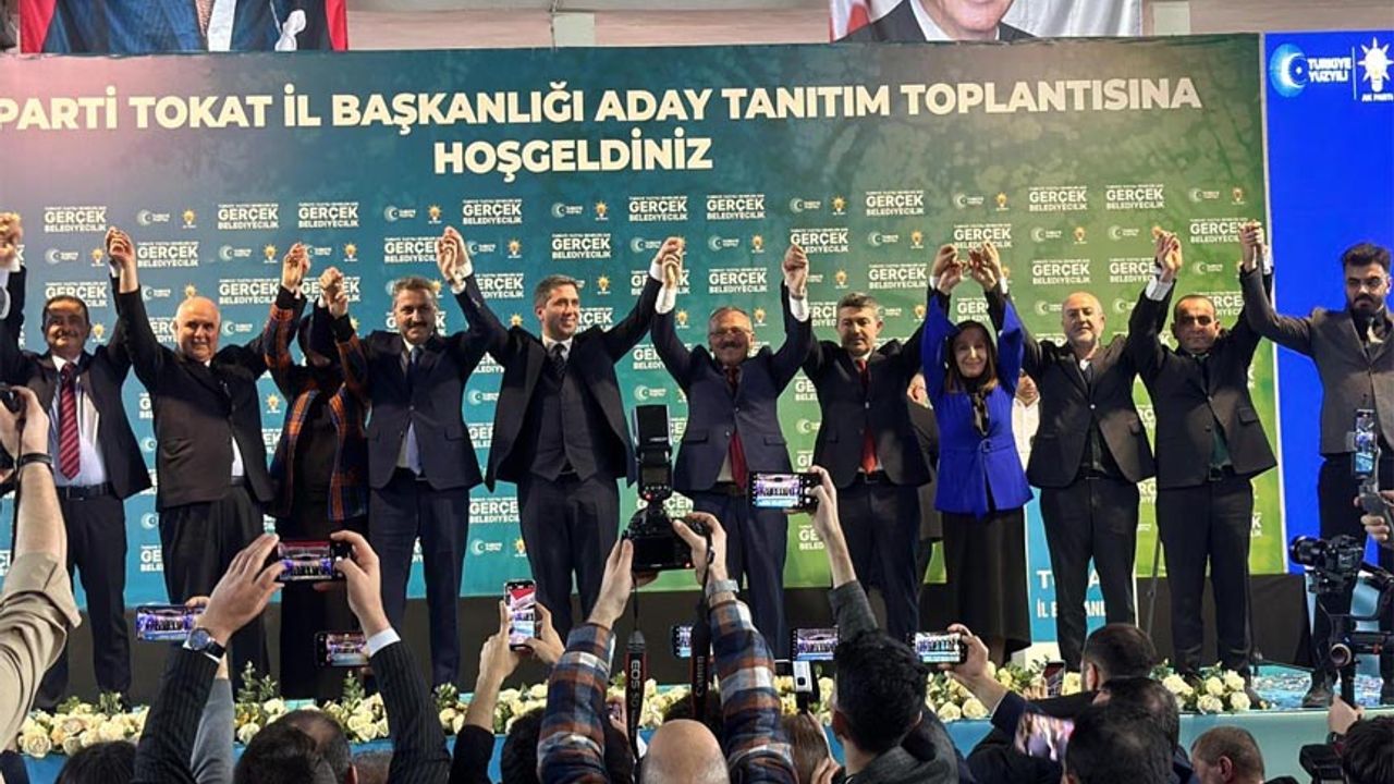 AK Parti Tokat adayları tanıtıldı