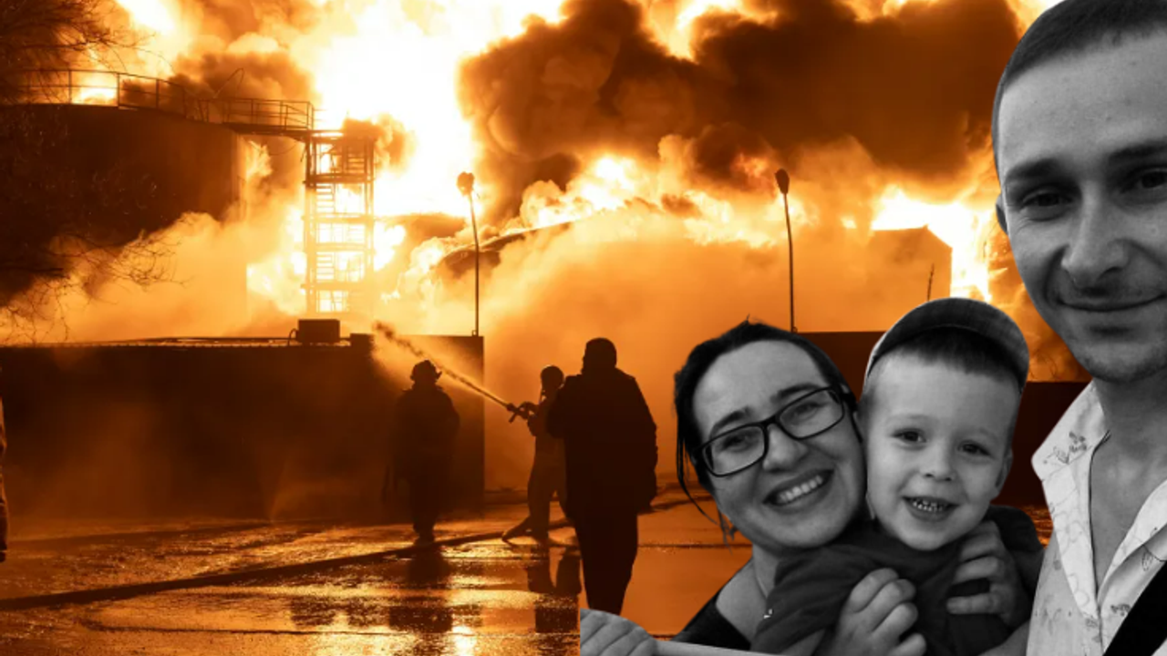 Rus İHA'sı benzinliği vurdu: Anne ve küçük çocukları yanarak öldü