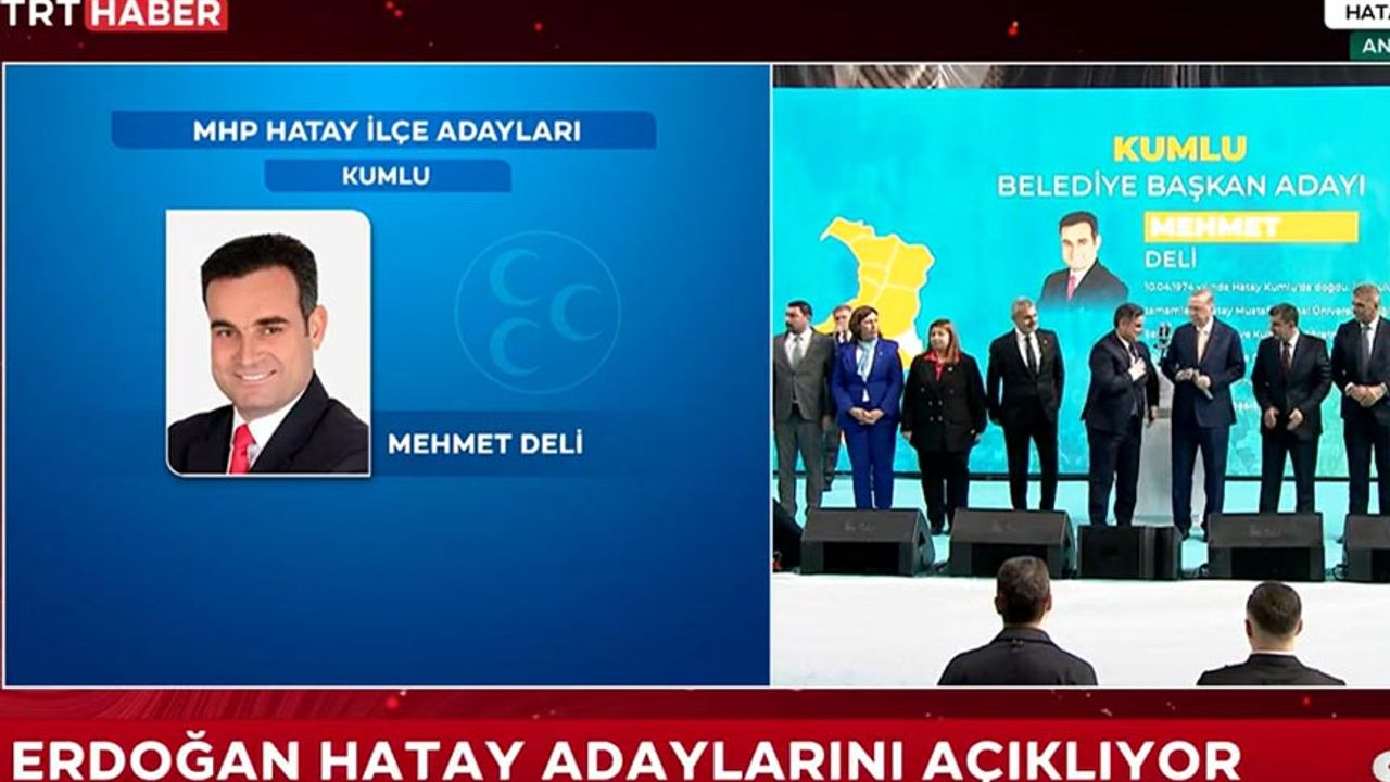 Cumhurbaşkanı Erdoğan Hatay İlçe adaylarını açıkladı