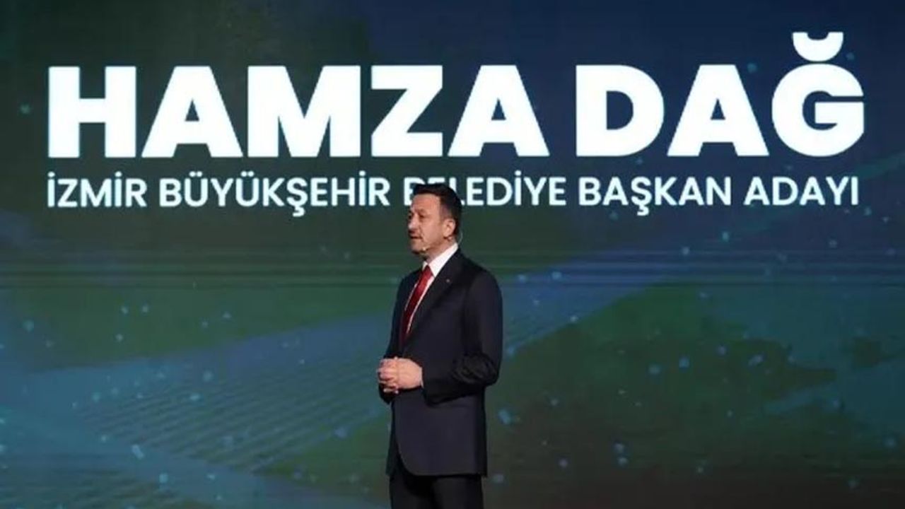 Hamza Dağ İzmir projelerini açıkladı