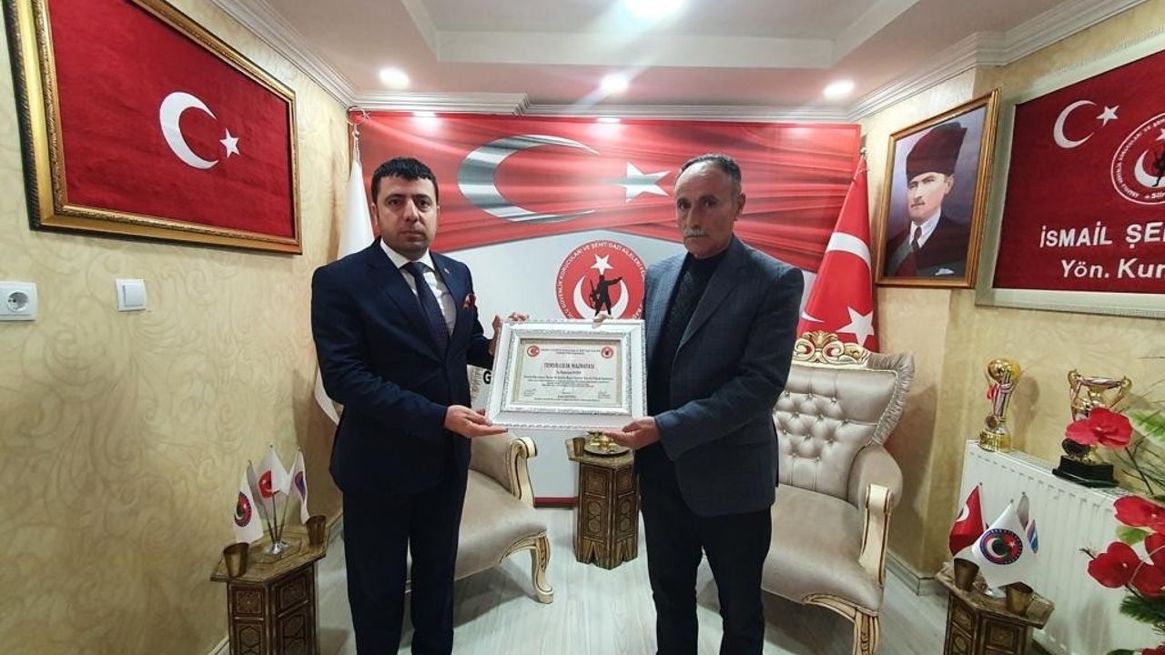 Anadolu Güvenlik Korucuları ve Şehit Aileleri Federasyonu Beşiri Başkanlığına atama yapıldı