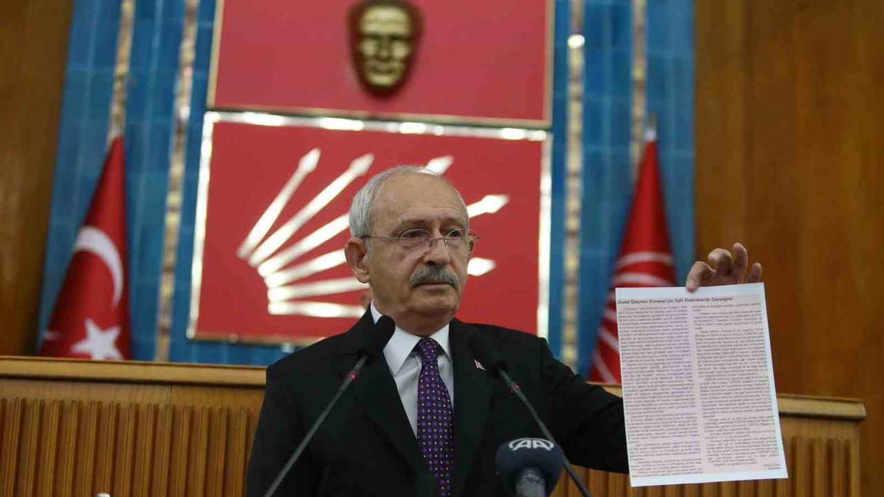 CHP Genel Başkanı Kılıçdaroğlu: “Müteahhitliğin bir kriteri olmalı, müteahhitler için mesleki sorumluluk sigortası getireceğiz"