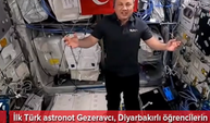 Astronot Gezeravcı, Diyarbakırlı öğrencilerin sorularını yanıtladı!