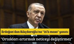 Erdoğan, 28. dönemin ilk grup toplantısında konuştu: "Masadaki ortakları artırmak neticeyi değiştirmez"