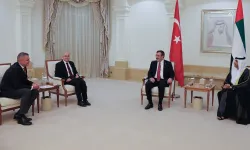 Cumhurbaşkanı Yardımcısı Yılmaz ve Bakan Şimşek BAE'de