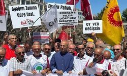 Kayseri’de hayat pahalılığı protesto edildi