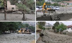 Erzincan ile Iğdır'da sağanak taşkınlara ve sele neden oldu