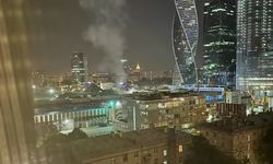 Moskova'da Ukrayna'ya ait İHA düşürüldü