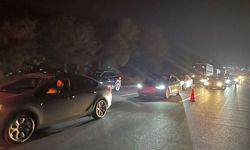 Anadolu Otoyolu'nda zincirleme kaza: 10 km'lik kuyruk