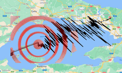Salladı! Marmara Denizi'nde deprem!