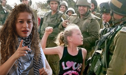 İsrail askerleri "Filistinli cesur kızı" gözaltına aldı