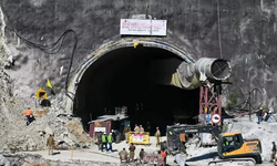 Çöken tüneldeki 41 işçi, 14 gündür kurtarılmayı bekliyor