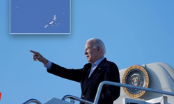 ABD'nin gündemi: Biden'ın uçağının yanından geçen UFO muydu?