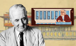Google'dan 115. yaş günü için Sedad Hakkı Eldem Doodle'ı