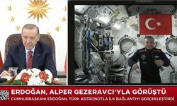 Cumhurbaşkanı Erdoğan, Uzay yolcusu astronot Alper Gezeravcı ile görüştü