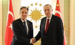 Cumhurbaşkanı Erdoğan ABD Dışişleri Bakanı Blinken'ı kabul etti
