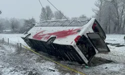 Kastamonu'da otobüs kazası sürücüsü tutuklandı