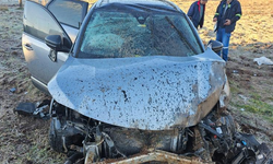 Mardinde  feci kaza: Araç takla attı 4 yaralı