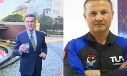 Mustafa Sarıgül astronot Alper Gezeravcı'nın arkasından su döktü