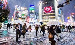 Japonya'da Şiddetli Kar Yağışı Hayatı Felç Etti