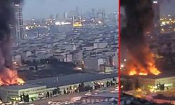 İstanbul'da büyük yangın! Alevler diğer ilçelerden görünüyor