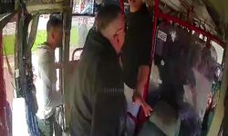 Otobüste yolcuya sopayla saldırı