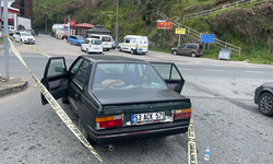 Trabzon'da trafikte yok kavgası
