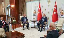 Cumhurbaşkanı Erdoğan ve Özgür Özel görüşmesi başladı