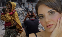 Şarkıcı Göksel İsrail'in Gazze'deki katliama sessiz kalmadı!