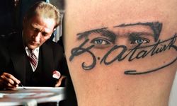 Atatürk'ün gerçek imzası, dövmelerdekinden farklı çıktı