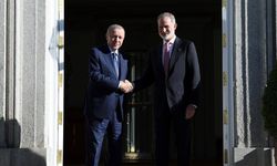 Cumhurbaşkanı Erdoğan, Madrid'de İspanya Kralı 6. Felipe ile görüştü