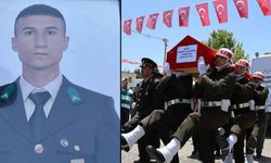 Şehit Piyade Astsubay Çavuş Mehmet Ali Horoz son yolculuğuna uğurlandı