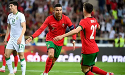 Ronaldo'dan önce müthiş gol sonra jübile mesajı